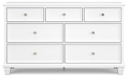 Fortman King Panel Bed, Dresser and 2 Nightstands
