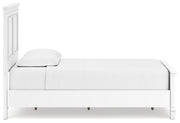 Fortman Twin Panel Bed with Mirrored Dresser and Chest