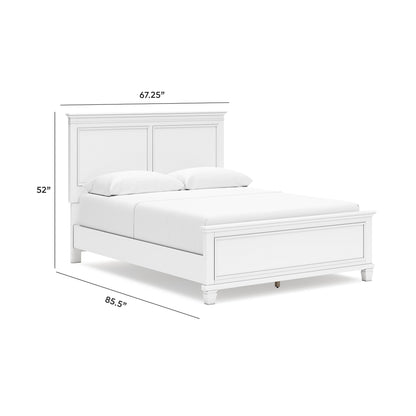 Fortman Queen Panel Bed