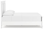 Fortman Full Panel Bed with Mirrored Dresser and Nightstand