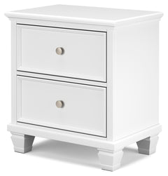 Fortman Two Drawer Night Stand
