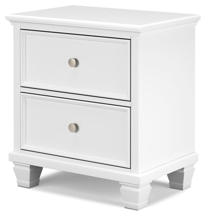Fortman Two Drawer Night Stand