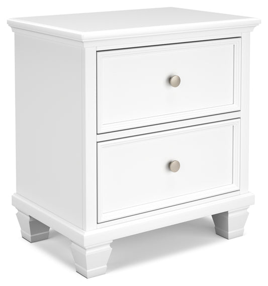 Fortman Two Drawer Night Stand