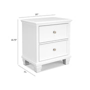 Fortman Two Drawer Night Stand