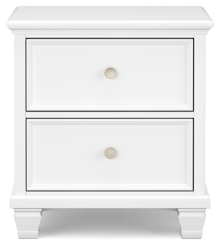 Fortman Two Drawer Night Stand