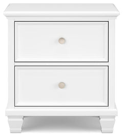 Fortman Queen Panel Bed with Mirrored Dresser and Nightstand