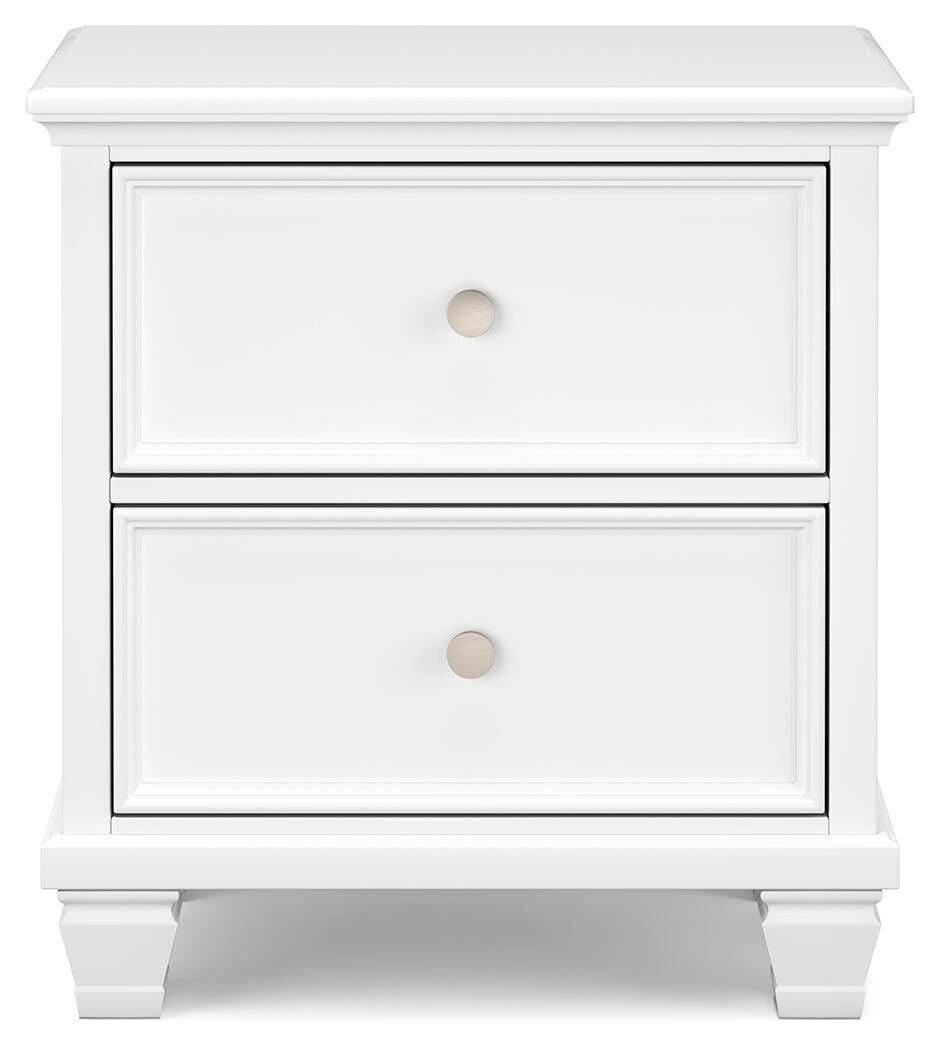 Fortman King Panel Bed, Dresser, Mirror, Chest and 2 Nightstands