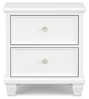 Fortman King Panel Bed, Dresser, Mirror, Chest and 2 Nightstands