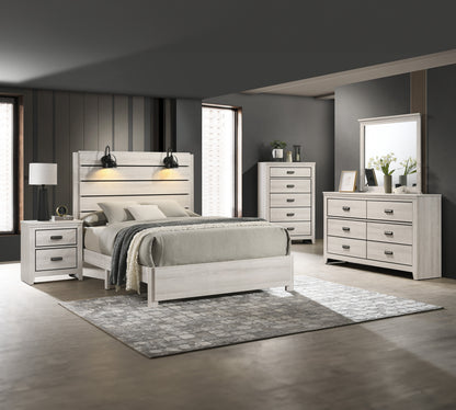 Carter Chest White