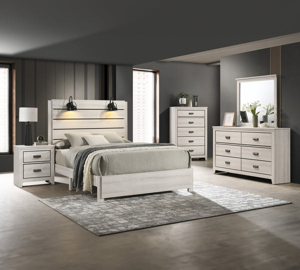 Carter Chest White