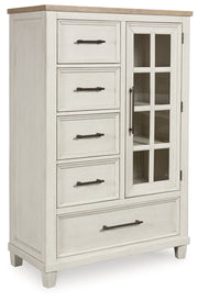 Shaybrock Queen Panel Bed, Dresser, Mirror and Chest