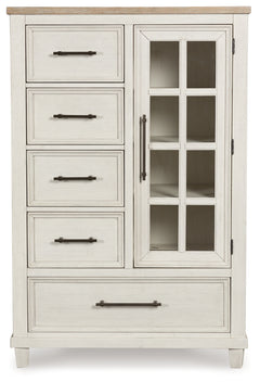 Shaybrock Queen Panel Bed, Dresser, Mirror and Chest