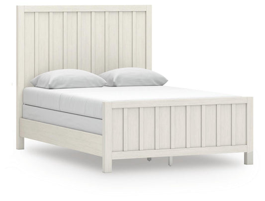 Shaybrock Queen Panel Bed, Dresser, Mirror and Nightstand