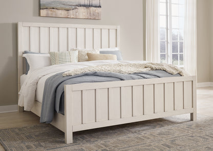 Shaybrock Queen Panel Bed, Dresser and Mirror