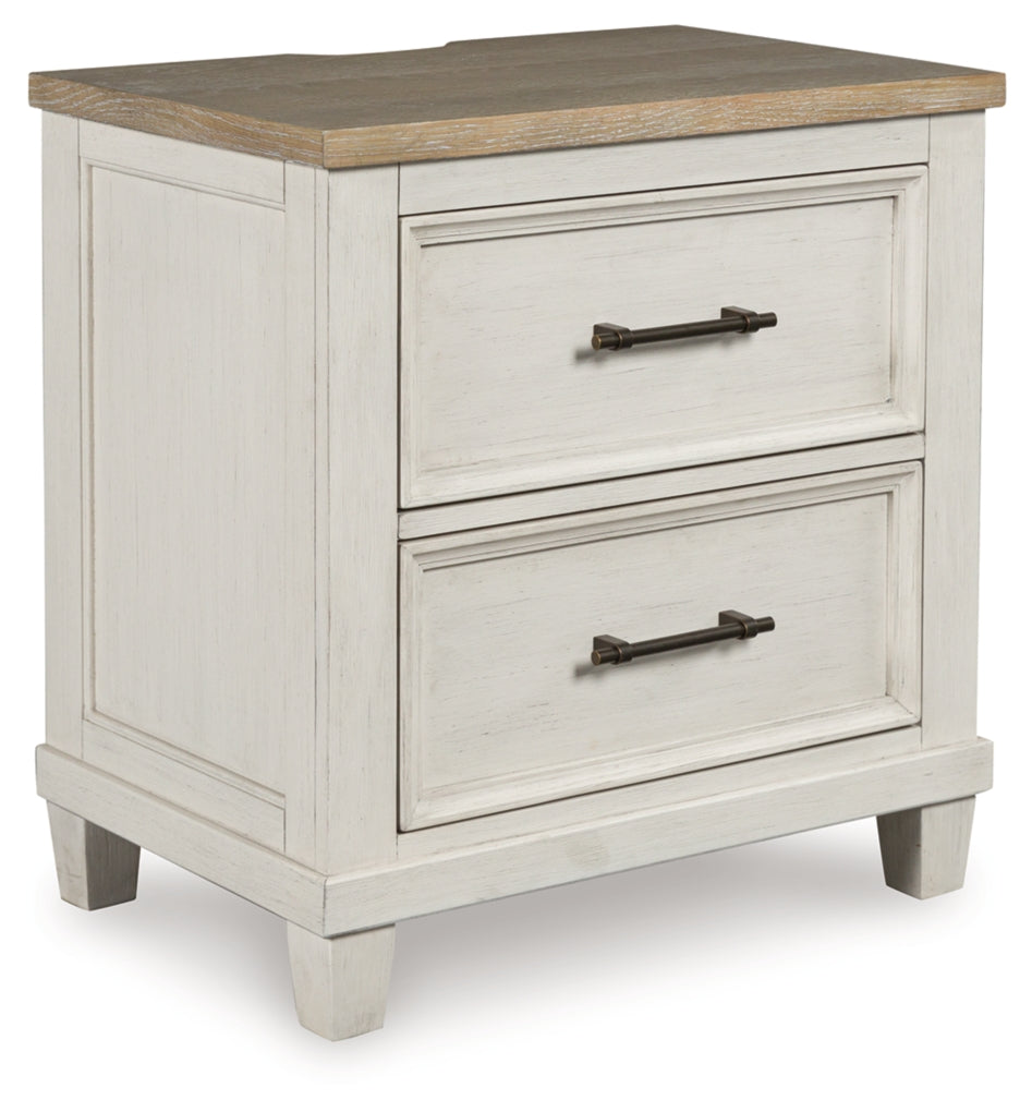 Shaybrock King Panel Bed, Dresser, Mirror and Nightstand
