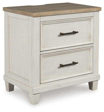 Shaybrock Queen Panel Bed, Dresser, Mirror and Nightstand