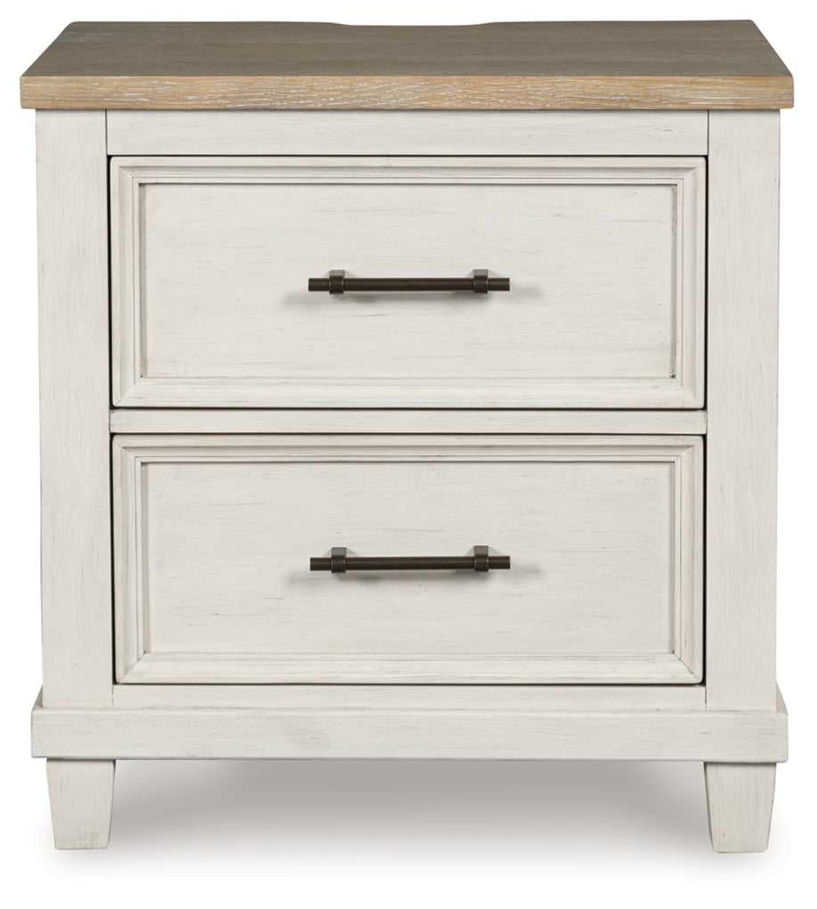 Shaybrock King Panel Bed, Dresser, Mirror and Nightstand