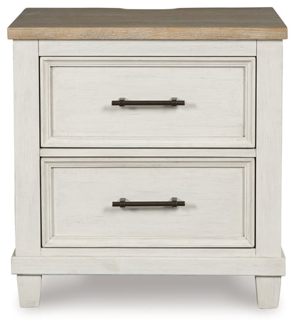 Shaybrock Queen Panel Bed, Dresser, Mirror and Nightstand