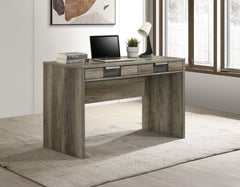 Rangley Writing Desk-Grey/Brown