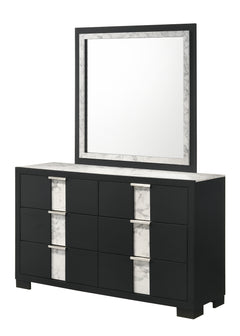 Rangley Dresser Mirror - Black