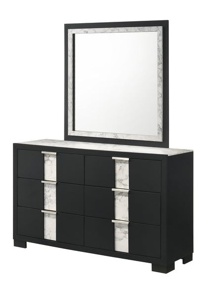 Rangley Dresser Mirror - Black