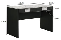 Rangley Writing Desk -Black