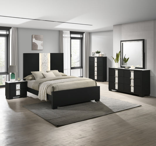 Rangley Night Stand - Black