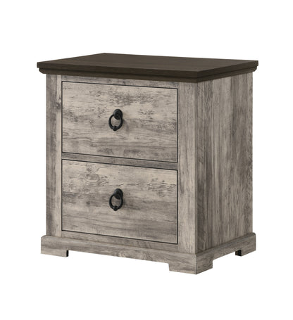 Ella-Mae Night Stand-Reclaimed Grey