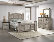 Ella-Mae Night Stand-Reclaimed Grey