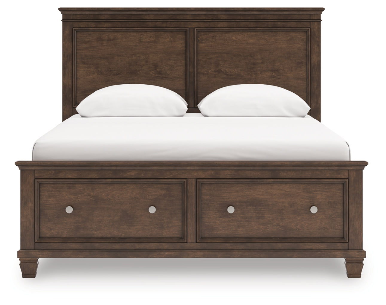 Danabrin Queen Panel Storage Bed, Dresser, Mirror and Nightstand