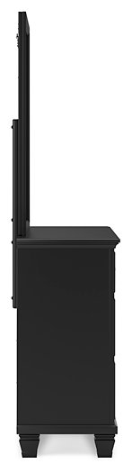 Cómoda y espejo Lanolee