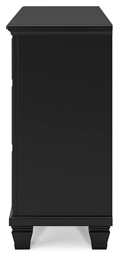 Cómoda y espejo Lanolee