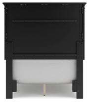 Lanolee Twin Panel Bed