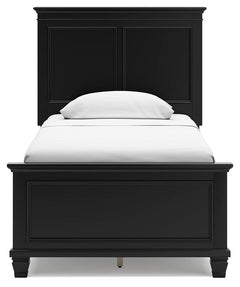 Lanolee Twin Panel Bed