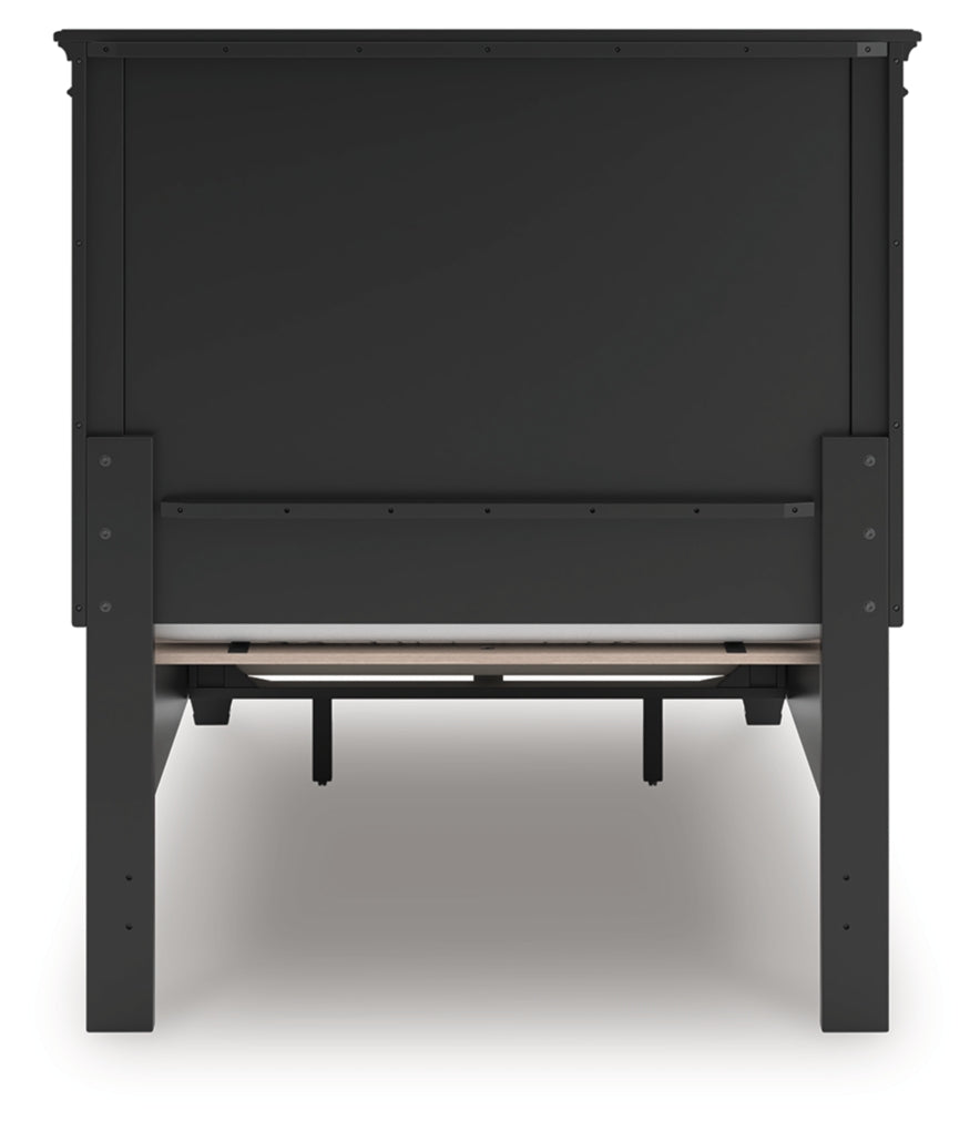 Lanolee Twin Panel Storage Bed