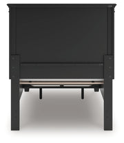 Lanolee Twin Panel Storage Bed