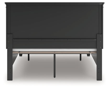Lanolee Queen Panel Storage Bed
