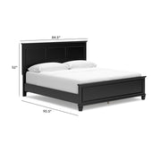 Lanolee California King Panel Bed