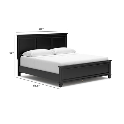 Lanolee King Panel Bed