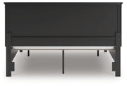 Lanolee California King Panel Storage Bed
