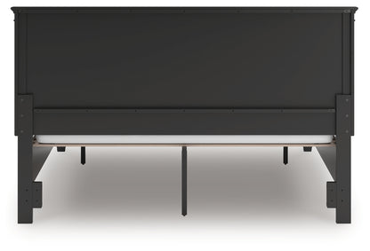 Lanolee California King Panel Storage Bed