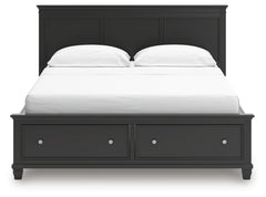 Lanolee California King Panel Storage Bed