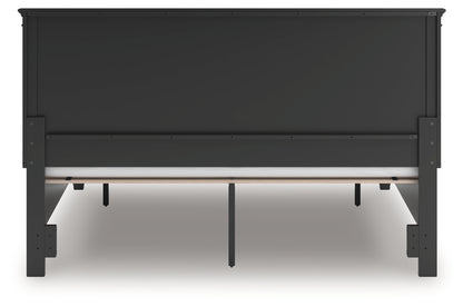 Lanolee King Panel Storage Bed
