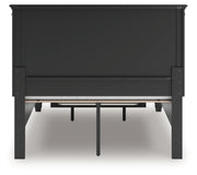 Lanolee Full Panel Storage Bed