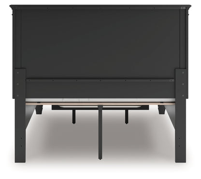 Lanolee Full Panel Storage Bed
