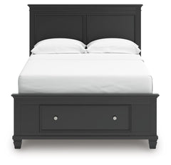 Lanolee Full Panel Storage Bed