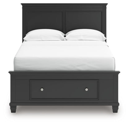 Lanolee Full Panel Storage Bed