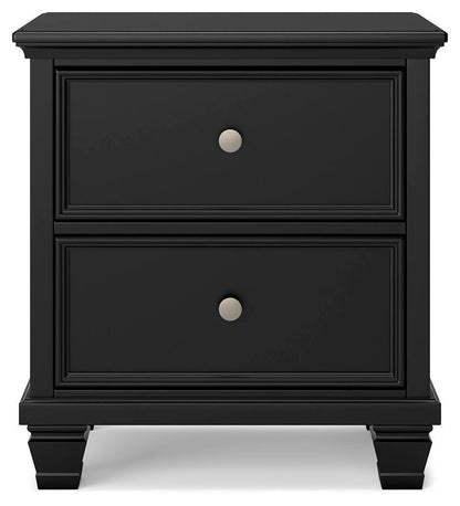 Lanolee California King Panel Bed, Dresser, Chest and 2 Nightstands
