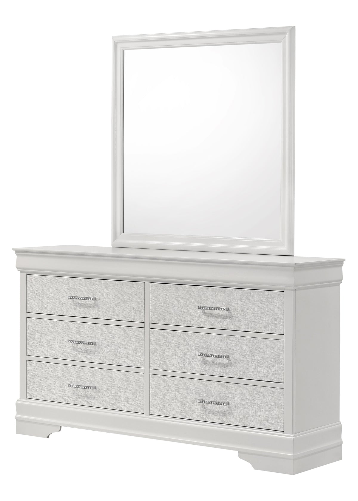 Amalia Dresser Mirror White