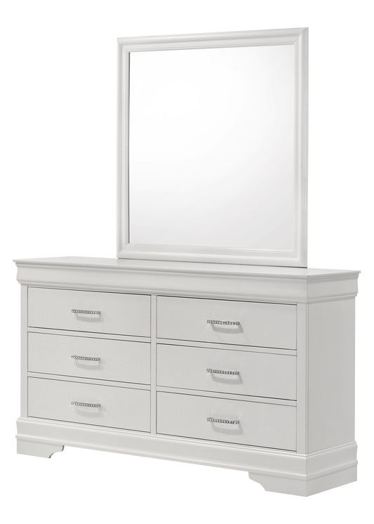 Amalia Dresser Mirror White
